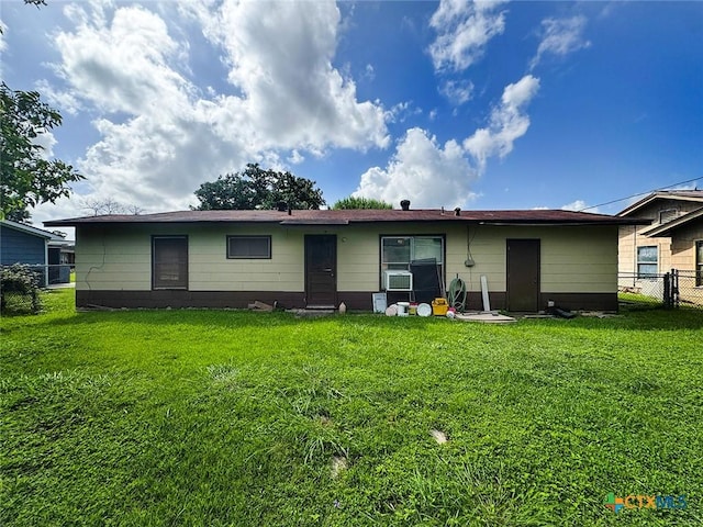1606 Milam Dr, Victoria, TX 77901 - back of property featuring cooling unit