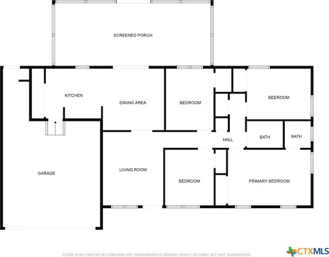 201 S Barbara St, Waco, TX 76705 - view of property floor plan
