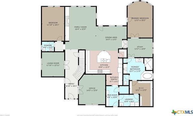 1604 Hinterwald St, Leander, TX 78641 - home floor plan