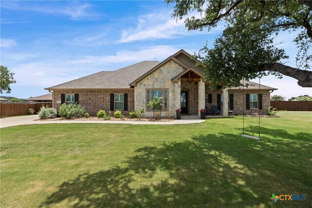 3631 Morgan Mill Rd, Kempner, TX 76539 - view of front of house with brick siding