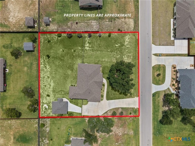3631 Morgan Mill Rd, Kempner, TX 76539 - aerial view of property's location featuring property boundaries highlighted