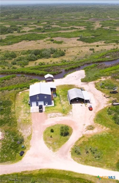 174 Riley Ln, Port Oconnor, TX 77982 - overview of rural landscape
