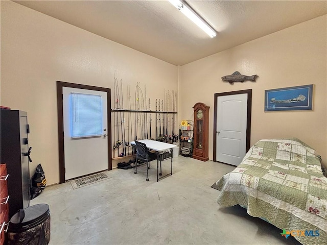 174 Riley Ln, Port Oconnor, TX 77982 - bedroom featuring concrete flooring