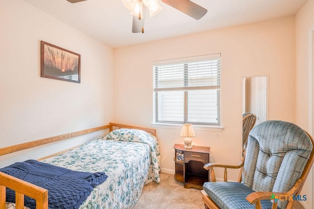 5821 Worthing Dr, Temple, TX 76502 - bedroom featuring carpet floors and ceiling fan