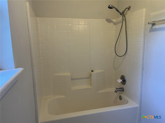 114 N Andrews Dr, Robinson, TX 76706 - bathroom featuring washtub / shower combination