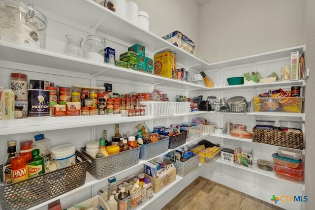 view of pantry