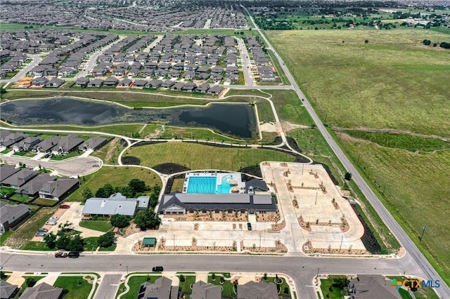 19500 Chayton Cir, Pflugerville, TX 78660 - aerial overview of property's location featuring nearby suburban area and a pool