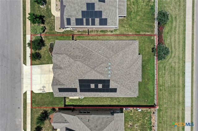 19500 Chayton Cir, Pflugerville, TX 78660 - view from above of property featuring property boundaries highlighted
