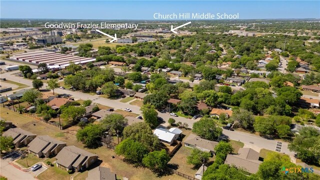 226 Gruene Rd, New Braunfels, TX 78130 - drone / aerial view featuring a residential view