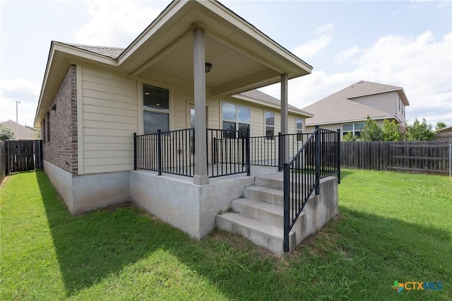 9505 Alex Ln, Austin, TX 78748 - exterior space featuring brick siding