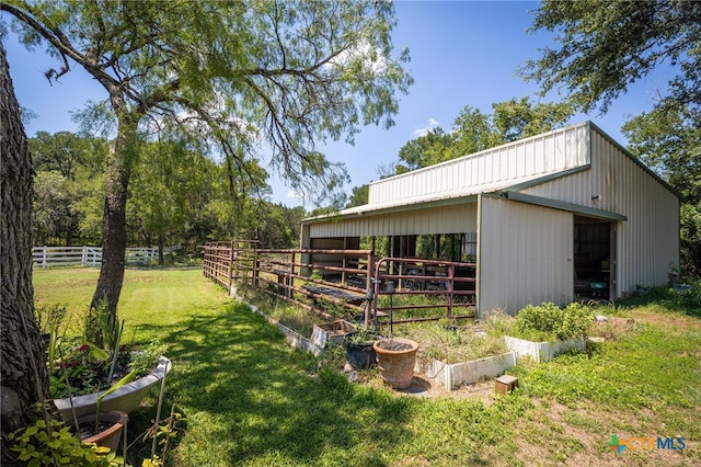 view of stable