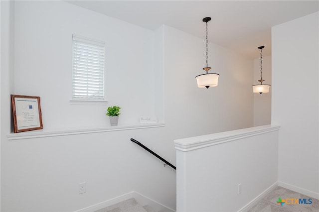 111 Dripping Spg, Victoria, TX 77904 - stairs with baseboards and carpet