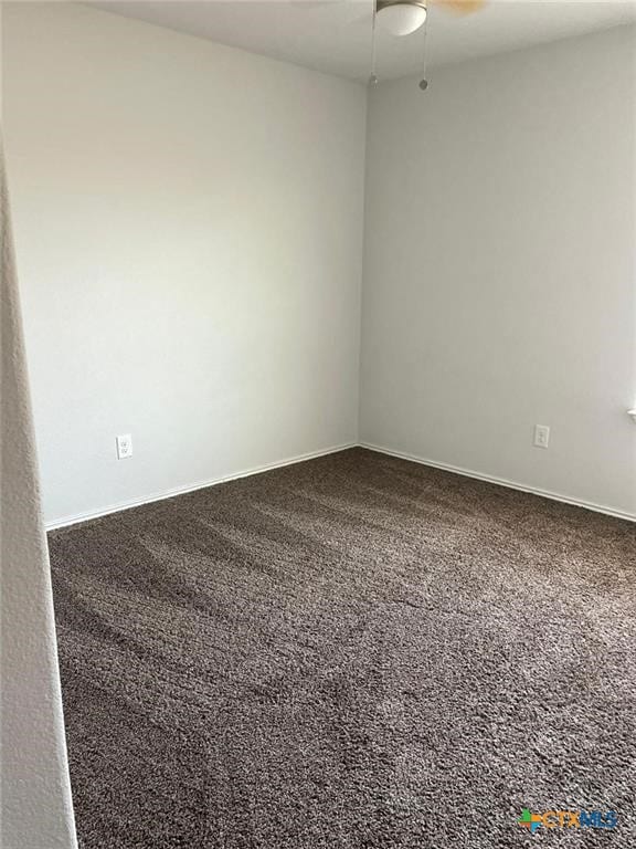 2411 Pintail Loop, Copperas Cove, TX 76522 - carpeted empty room with baseboards and a ceiling fan