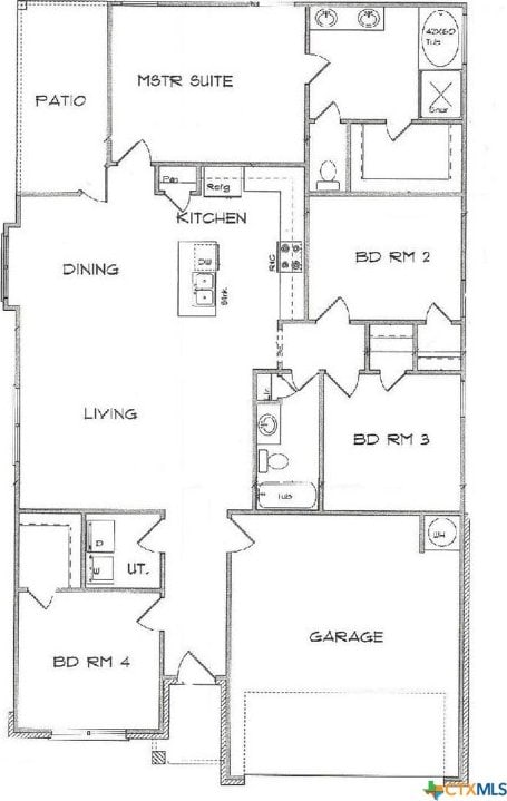 1862 Horatio St, Nolanville, TX 76559 - property floor plan