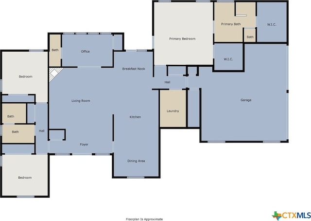 1306 Falcon Trl, Copperas Cove, TX 76522 - view of floor plan / room layout