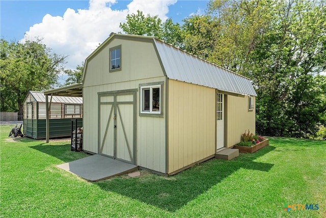 4130 Cripple Creek Dr, Temple, TX 76502 - view of outbuilding featuring an outdoor structure and fence