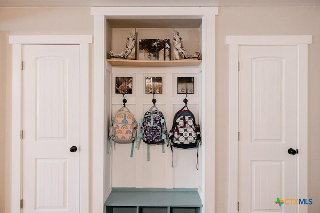 view of mudroom