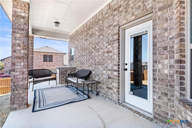 view of patio