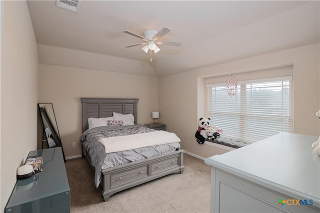 4208 Brookhaven Dr, Temple, TX 76504 - bedroom with light carpet and ceiling fan