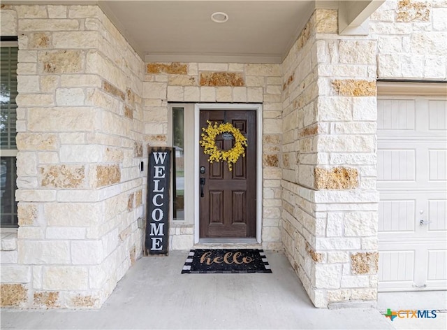 4208 Brookhaven Dr, Temple, TX 76504 - doorway to property with stone siding