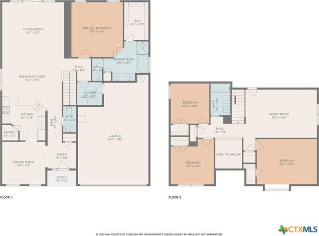 4208 Brookhaven Dr, Temple, TX 76504 - view of room layout