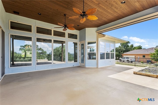 1607 Filtro, New Braunfels, TX 78132 - view of patio featuring a ceiling fan