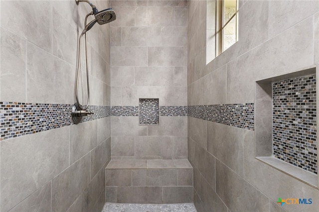 1607 Filtro, New Braunfels, TX 78132 - bathroom featuring tiled shower