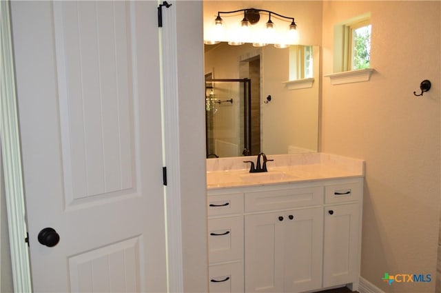 850 County Road 3152, Kempner, TX 76539 - full bath with vanity and a shower stall