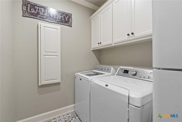 6319 Drexel Loop, Temple, TX 76502 - washroom featuring independent washer and dryer and cabinet space