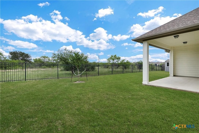 513 Foxbrook Way, Cibolo, TX 78108 - view of yard featuring a patio area