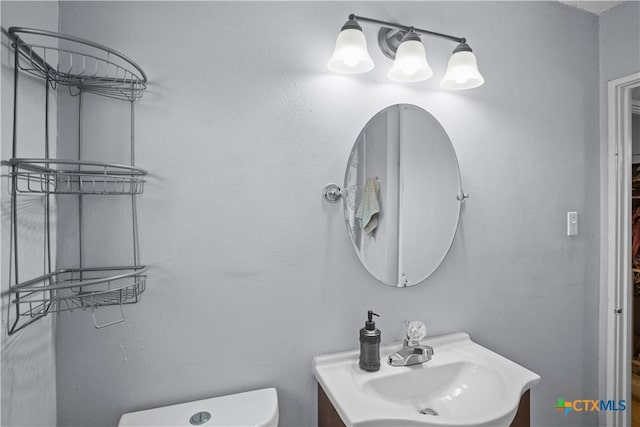 138 Antrim Dr, San Antonio, TX 78218 - bathroom featuring toilet and vanity