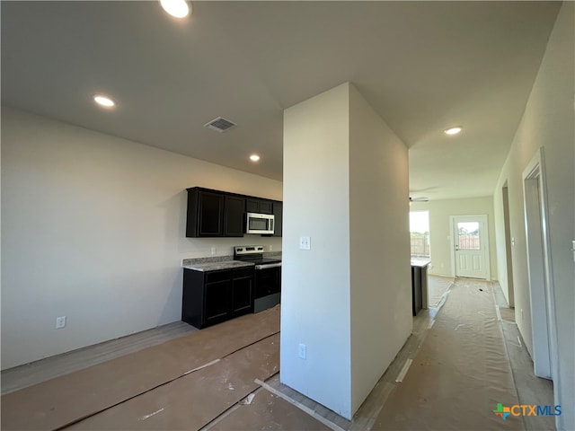 kitchen featuring stainless steel appliances