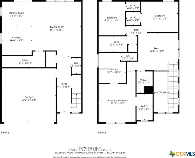 15806 Celosia St, Austin, TX 78728 - plan