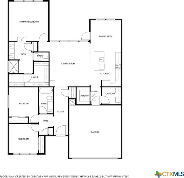 7109 Hammermill Ln, Temple, TX 76502 - view of room layout