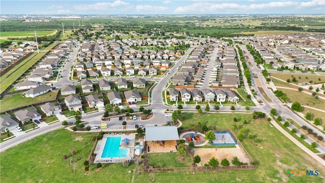 310 Spiny Lizard Ln, San Marcos, TX 78666 - view of property location with a pool and nearby suburban area