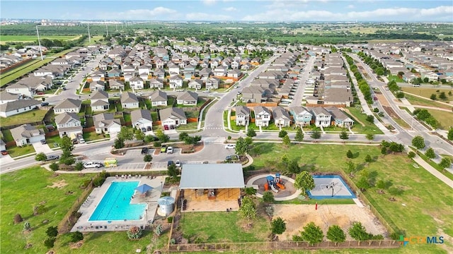 310 Spiny Lizard Ln, San Marcos, TX 78666 - view of property location with nearby suburban area and a pool area