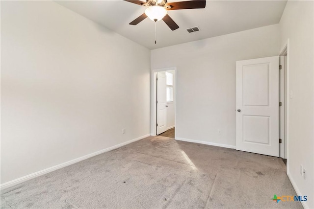 310 Spiny Lizard Ln, San Marcos, TX 78666 - carpeted spare room with ceiling fan and baseboards