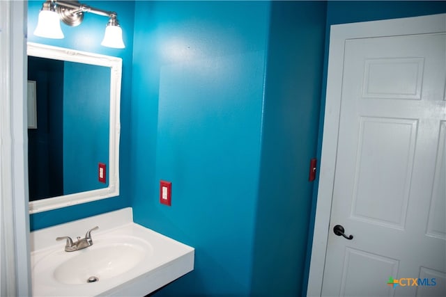 203 S Gisler St, Austwell, TX 77950 - bathroom with sink