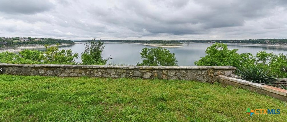 view of water feature