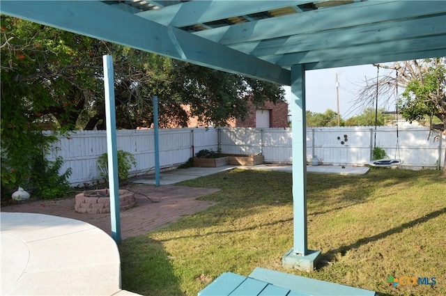 391 County Road 3150, Kempner, TX 76539 - fenced backyard featuring a patio