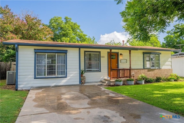 503 Maresh St, Taylor, TX 76574 - single story home featuring a porch