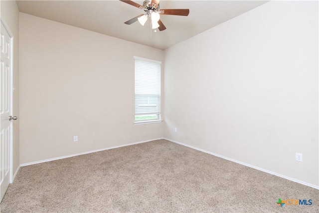 7010 Cokui Dr, Killeen, TX 76542 - unfurnished room featuring carpet and ceiling fan
