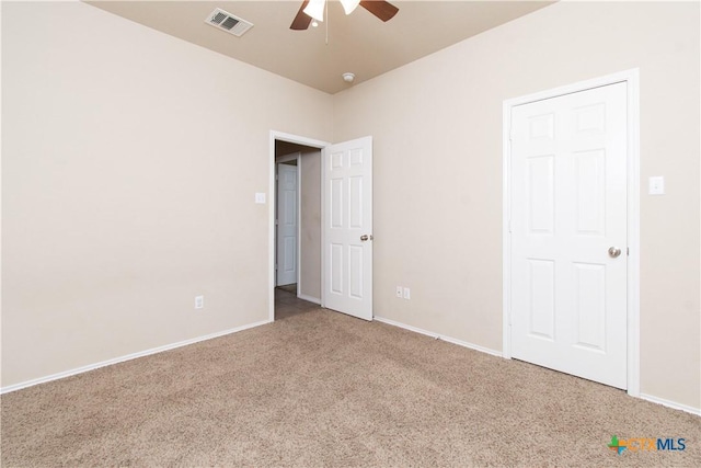 7010 Cokui Dr, Killeen, TX 76542 - unfurnished bedroom featuring carpet floors and a ceiling fan