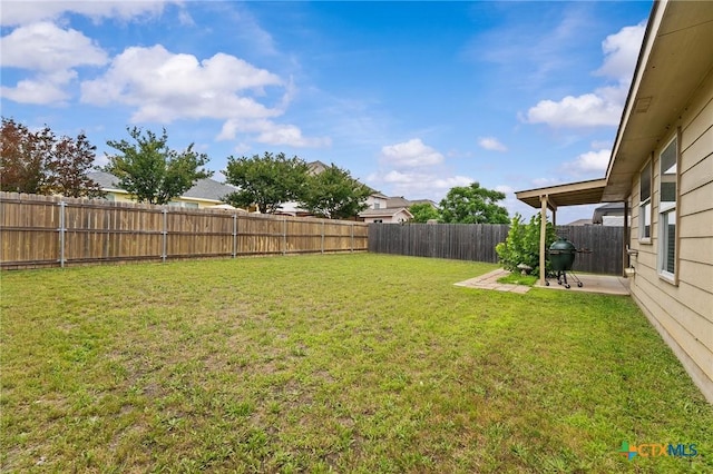 824 Starlight Dr, Temple, TX 76502 - view of yard with a patio