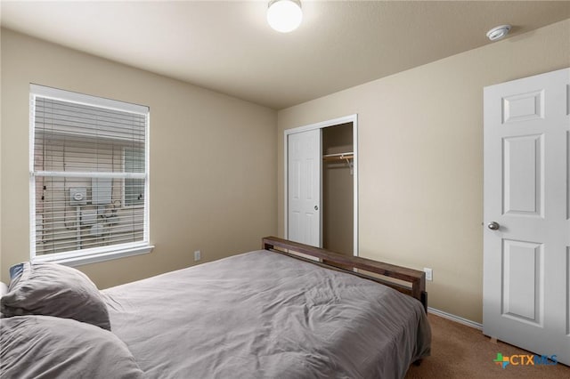 824 Starlight Dr, Temple, TX 76502 - carpeted bedroom featuring a closet and baseboards
