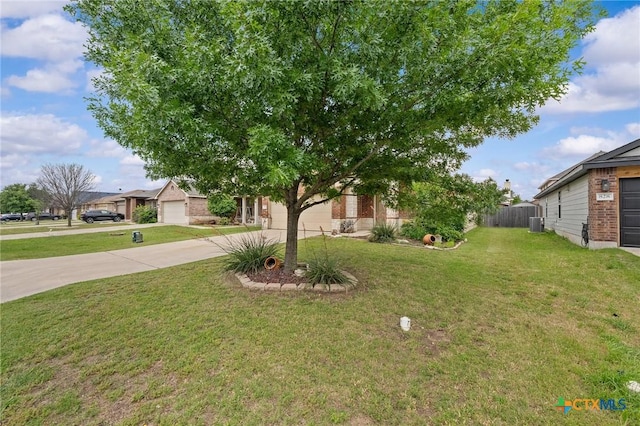 824 Starlight Dr, Temple, TX 76502 - view of front of home with concrete driveway and a garage