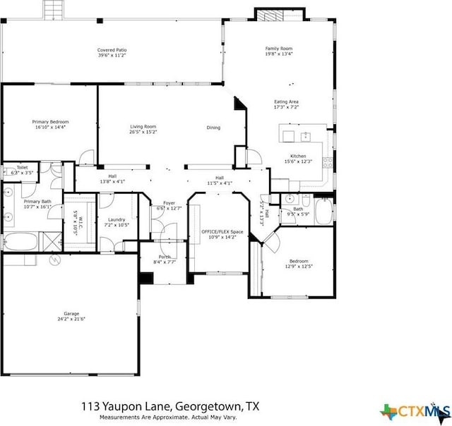 view of layout