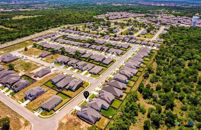 288 Smithsonian Ln, Kyle, TX 78640 - drone / aerial view with a residential view