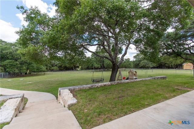 4360 Flint Oak Dr, Belton, TX 76513 - view of yard