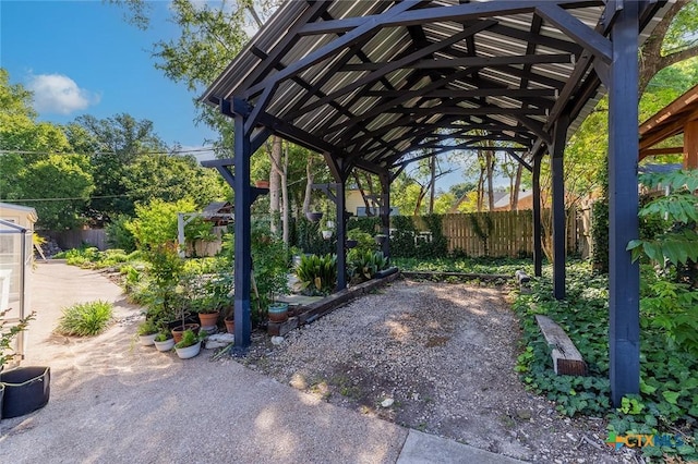 801 Arrowhead Dr, Salado, TX 76571 - view of car parking with a fenced backyard